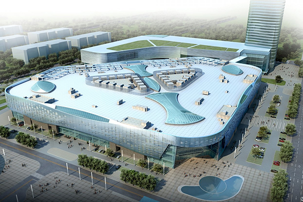 Группа систем стеклянных перил Чунцина