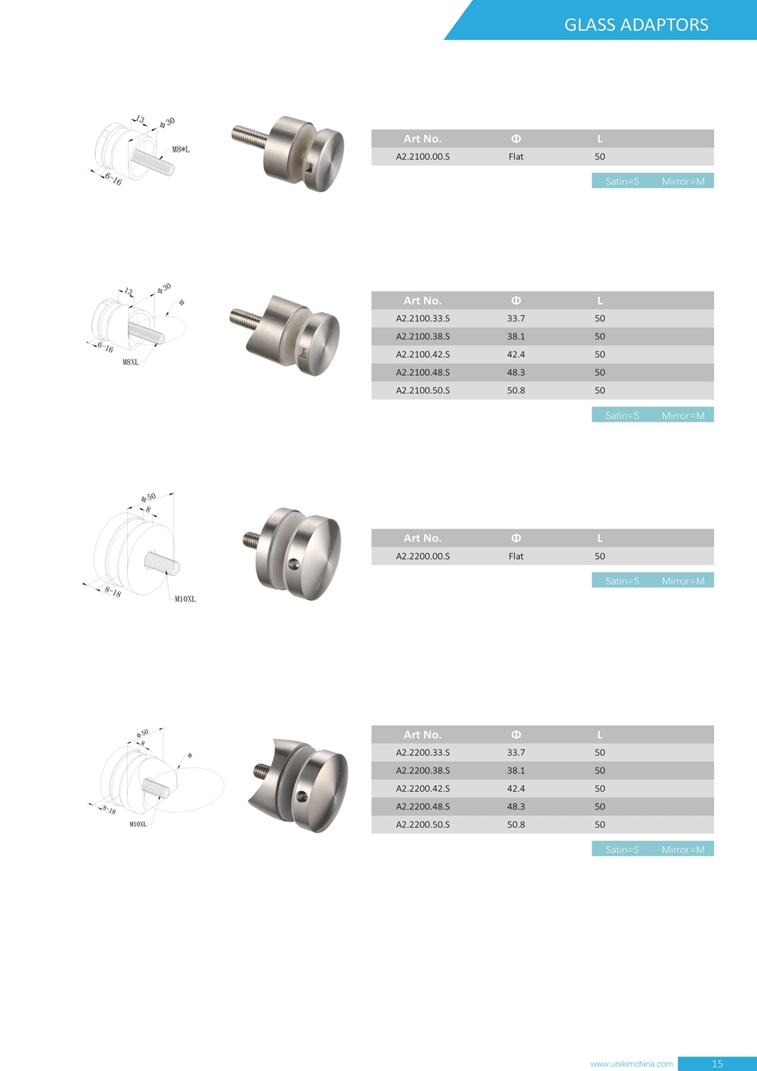 China Supplier Outdoor Stainless Steel Glass Balustrade Fittings for Stair Railing with Ce