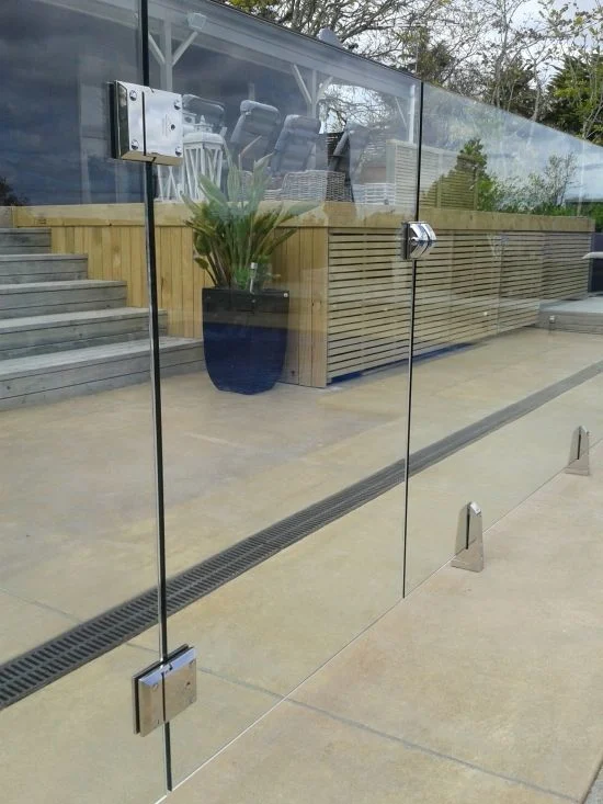 Framless Glass Balustrade Stainless Steel 2205 Sigot Glass Railing System