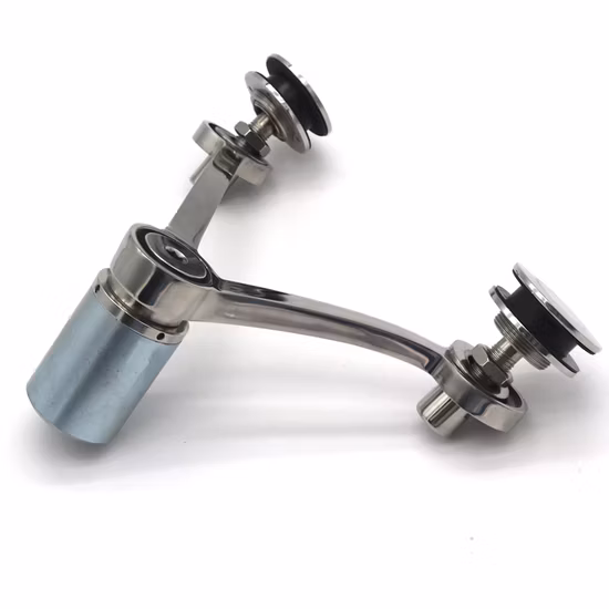 Стеклянный паук нового стиля из сатинированной нержавеющей стали 304.